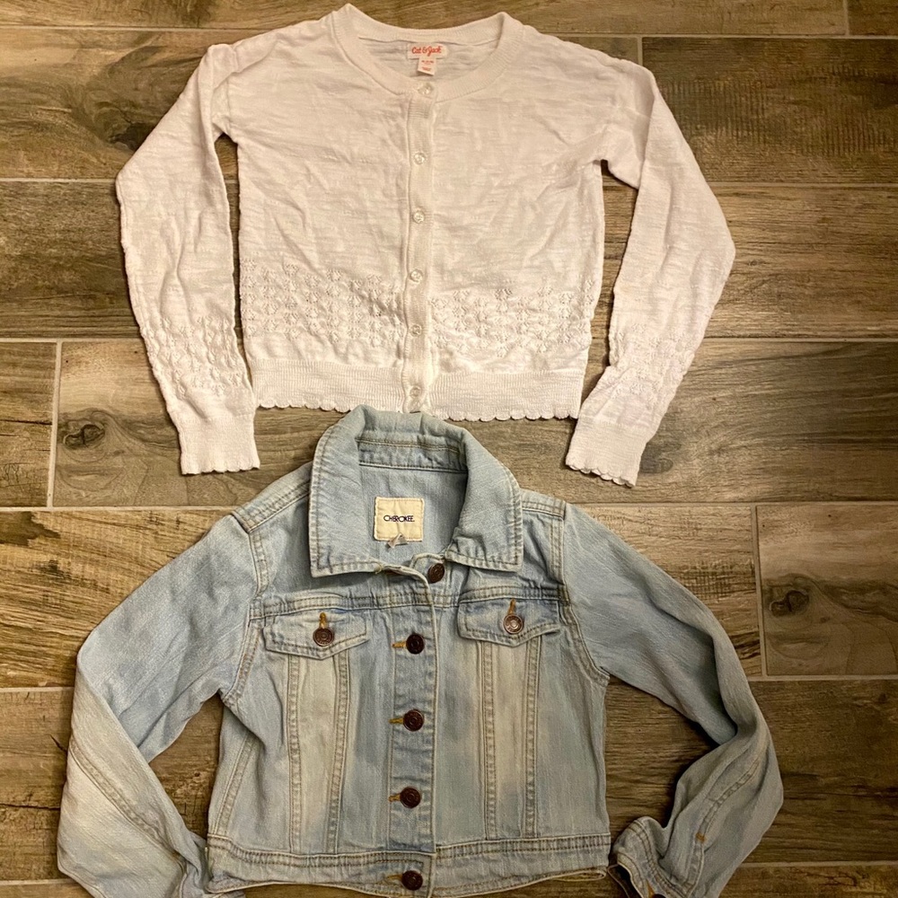 Super versatile & cute- Jean jacket & cardigan